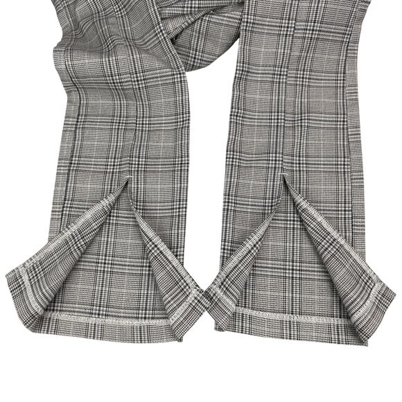 NWT ABERCROMBIE & FITCH The Skinny Ultra High Rise Pant Size 25 LONG Plaid - Picture 9 of 9